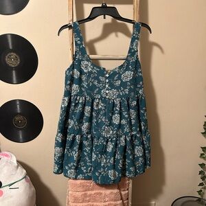 Urban outfitters floral romper (looks like a dress but is shorts)